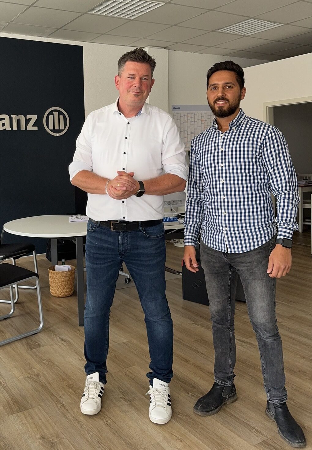 Meeting zwischen Imperial Web Solution und Michael Heimann von der Allianz