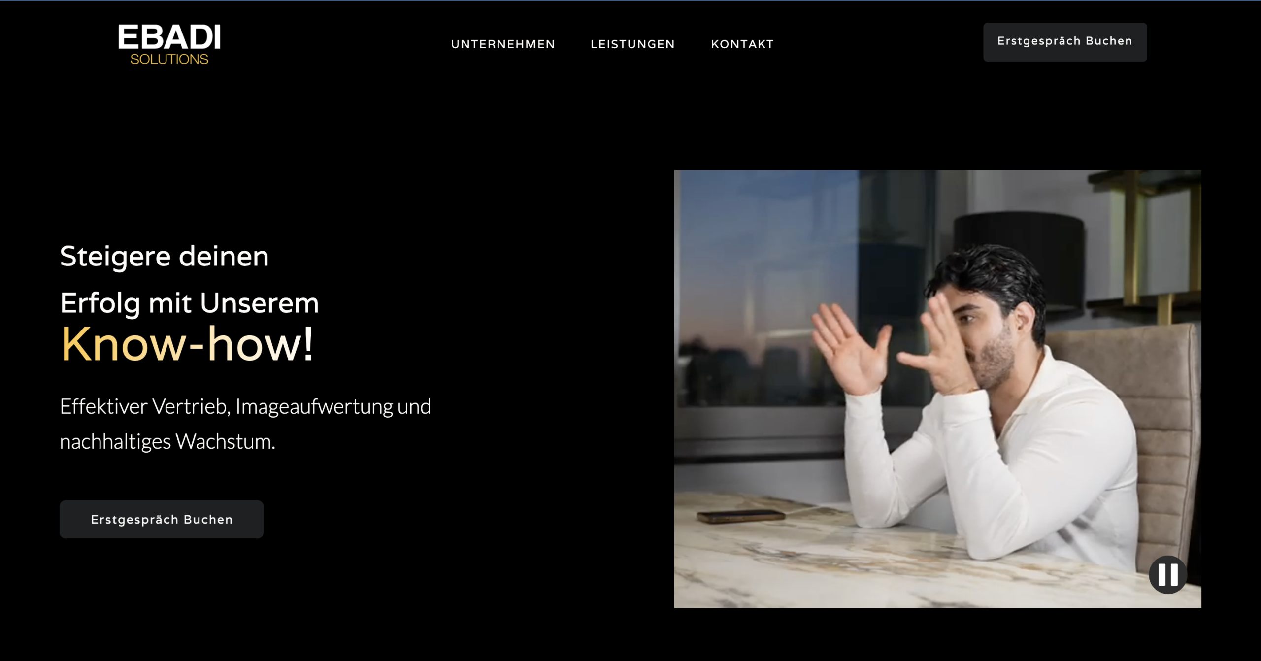 Ebadi Solutions - Website