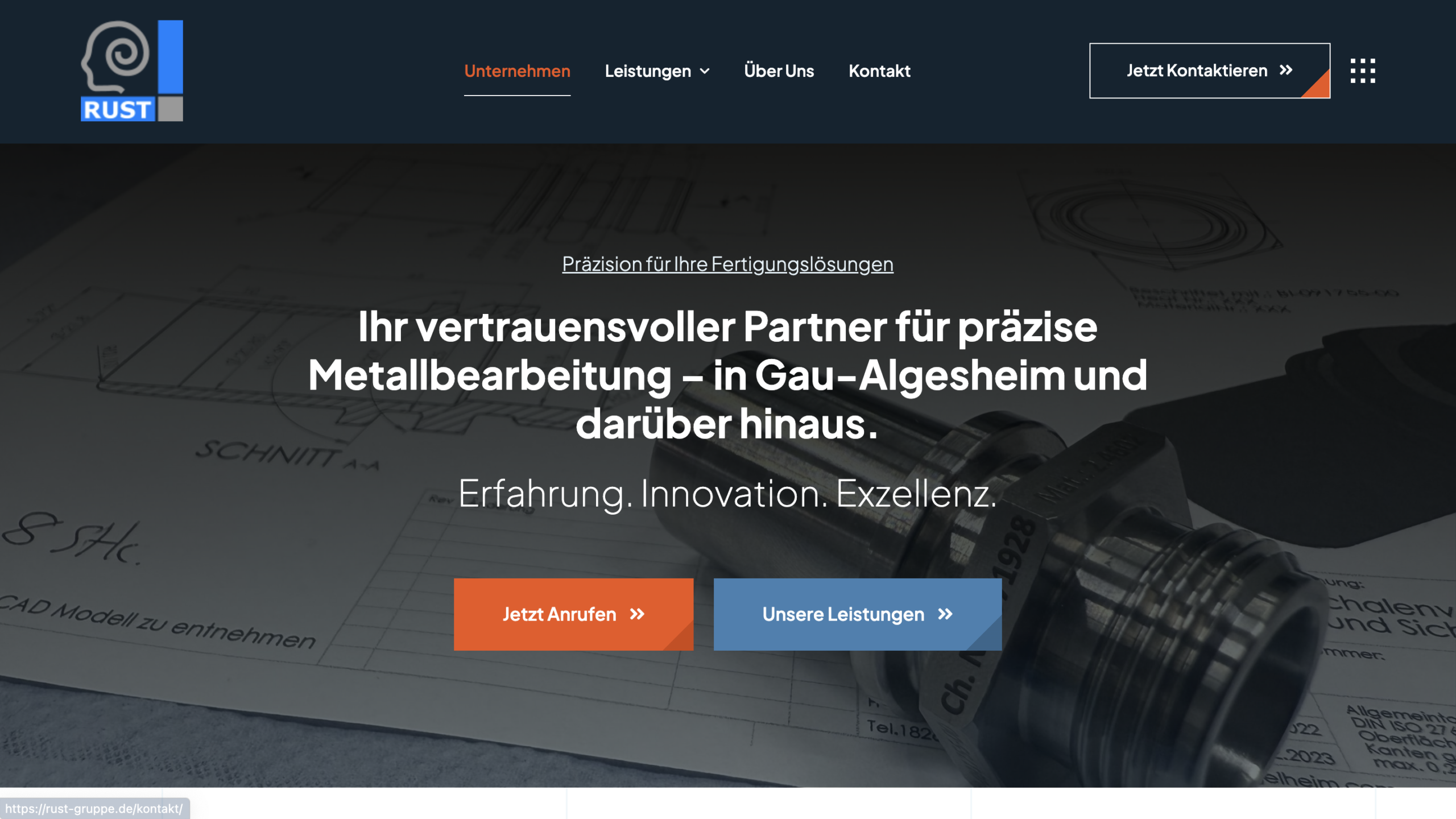 Rust Gruppe - Website