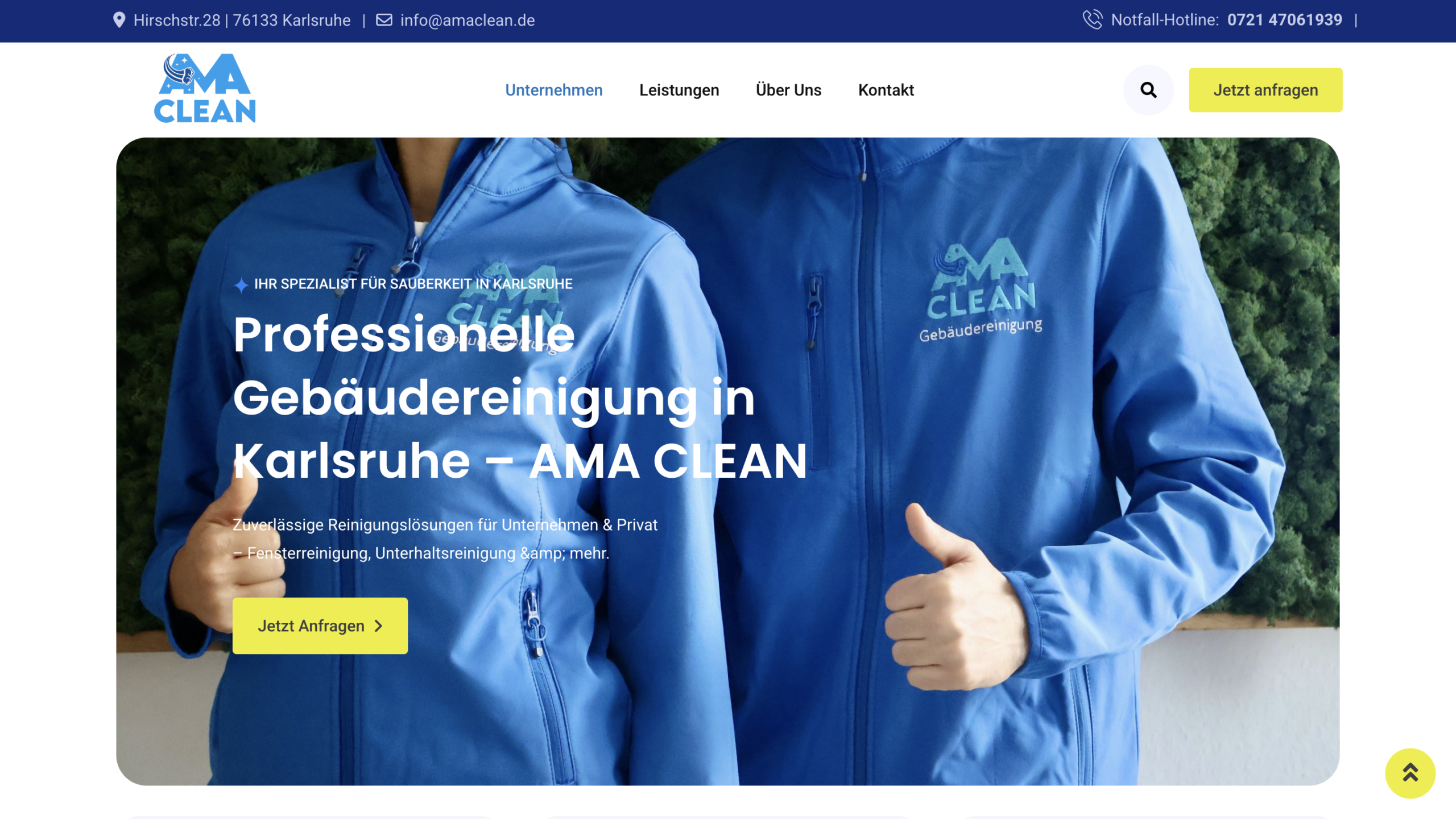 AMA CLEAN - Website