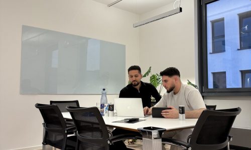 Strategieplan-Meeting mit MelihMedics in Ingelheim: Entwicklung von Online-Marketing- und Sichtbarkeitsstrategien.